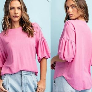 Pink Women's Top